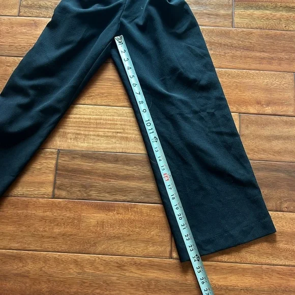 Skies Are Blue Size XS Black Jumpsuit V-Neck Tie Waist - Picture 7 of 7